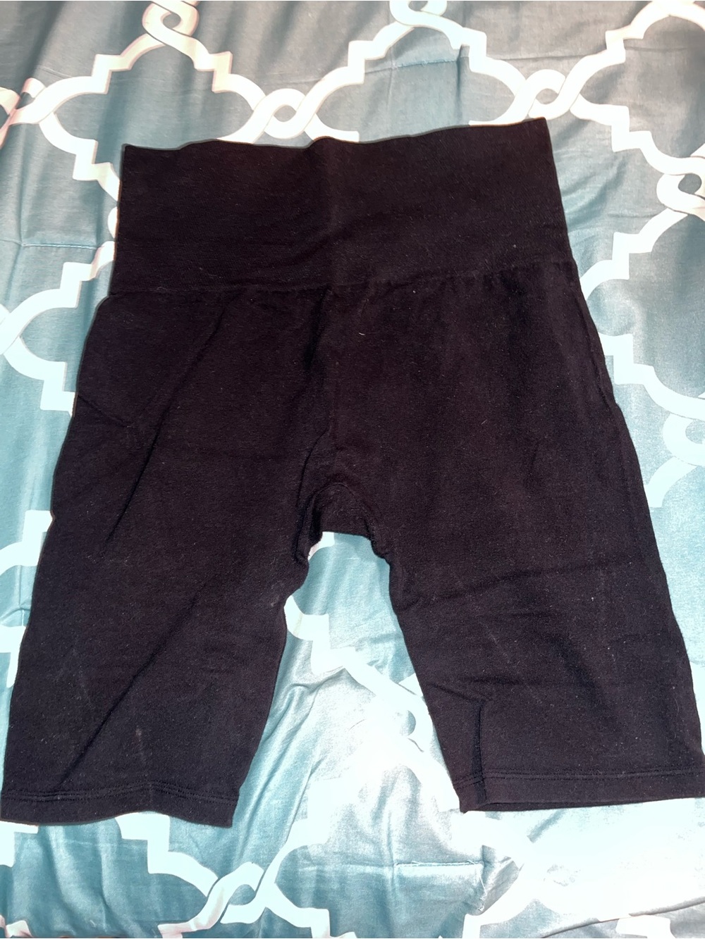 Black Women’s High-Waist Bike Shorts